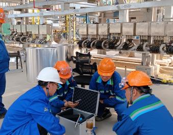 山東東營250噸導熱油系統整體油品過濾凈化工程結束