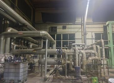 河南洛陽15噸導熱油系統整體清洗換油工程結束