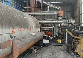 河北石家莊導熱油鍋爐系統整體清洗工程結束