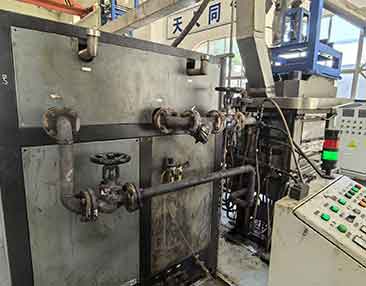 2025年9月12日江蘇常州武進導熱油模溫機清洗結束